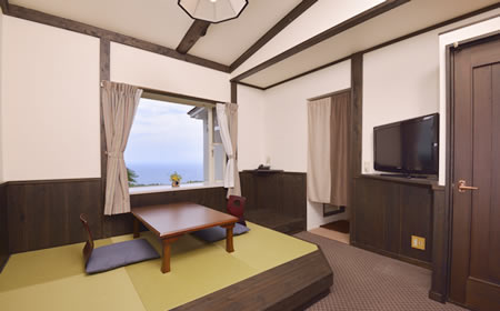 半露天風呂付き特別室